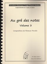 Au gré des notes Volume 3 - F.Pinvidic