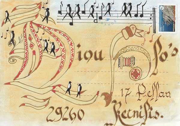 2022-Enveloppe calligraphiée