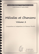 Mélodies et Chansons Volume 2 - F.Pinvidic
