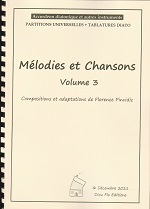 Mélodies et Chansons,volume 3